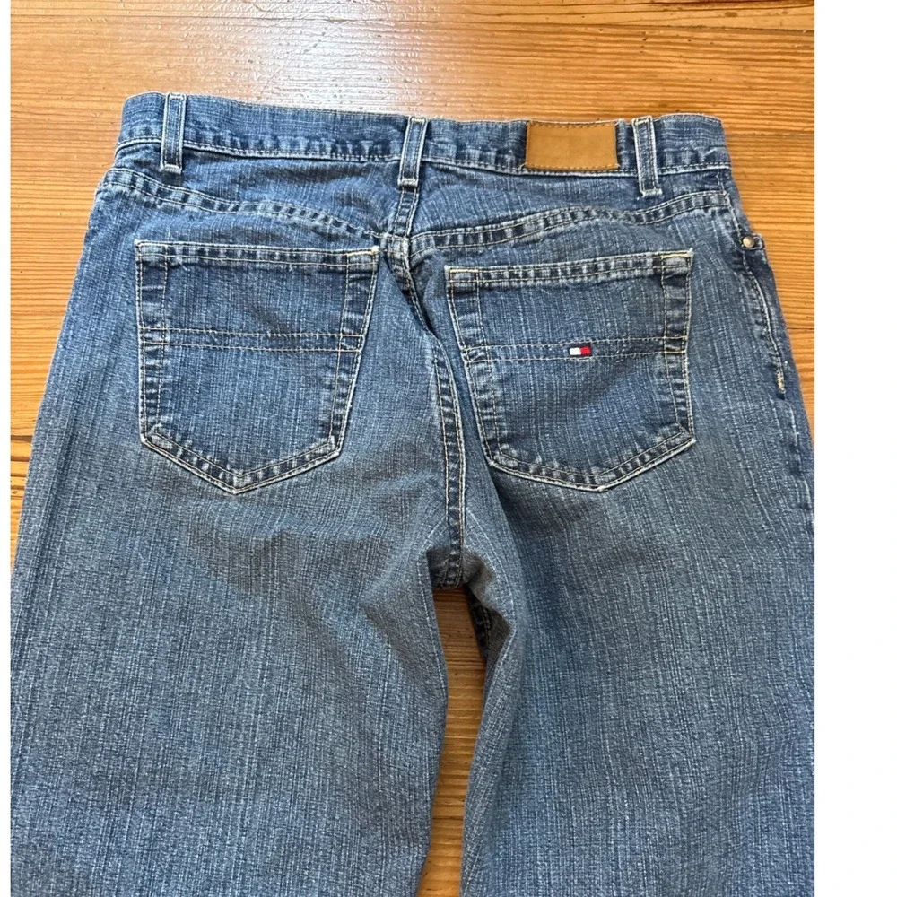 Tommy Hilfiger Jeans Women Blue Vintage Straight Leg Denim SIZE 4‎